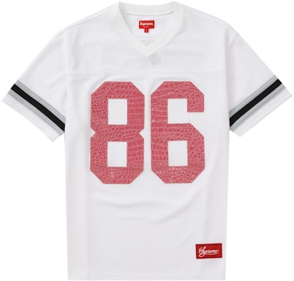 슈프림 페이크 크록 풋볼 저지 (화이트)
Order 슈프림 페이크 크록 풋볼 저지 (화이트)