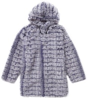 Supreme Faux Fur Hooded Coat Purple Supreme Faux Fur Hooded Coat Purple