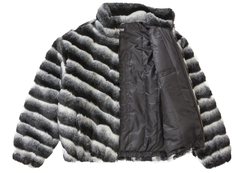 Order シュプリーム フェイクファージャケット ブラック