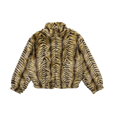 Supreme Faux Fur WINDSTOPPER Bomber Jacket Tan