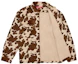 Order Supreme Faux Fur Zip Up Shirt Cow