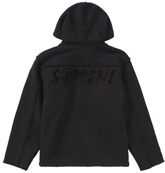supreme-faux-shearling-hooded-jacket-black
