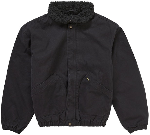 supreme-faux-shearling-lined-bomber-jacket-black