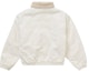 Lookbook Supreme Jaket Bomber Putih Berbulu Faux Shearling Lined