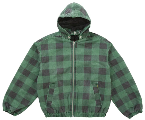 シュプリーム フェイクシアリング ラインド ボンバージャケット (FW25) チェック Buy シュプリーム フェイクシアリング ラインド ボンバージャケット (FW25) チェック