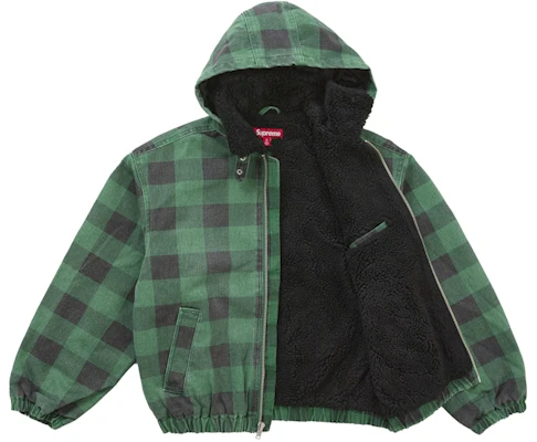 シュプリーム フェイクシアリング ラインド ボンバージャケット (FW25) チェック Order シュプリーム フェイクシアリング ラインド ボンバージャケット (FW25) チェック