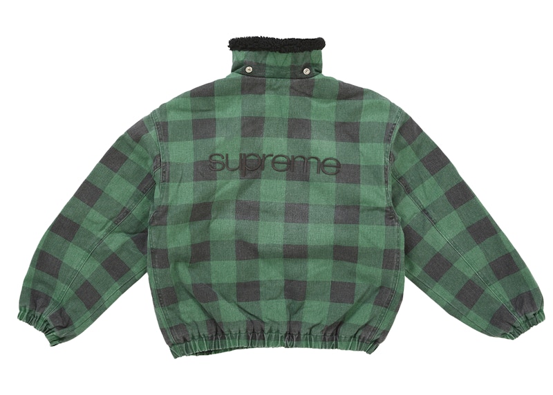 Supreme Faux Sherling Lined Bomber Jacket (FW25) Plaid 圖 4