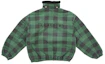 Shop シュプリーム フェイクシアリング ラインド ボンバージャケット (FW25) チェック