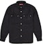 Buy Supreme Faux Suede Snap Shirt Black