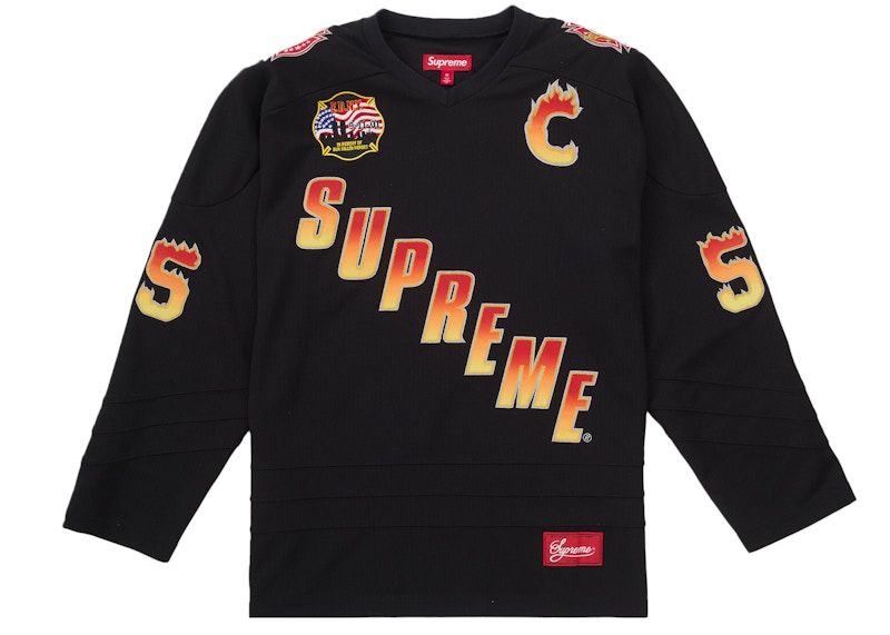Supreme FDNY Hockey Jersey Black