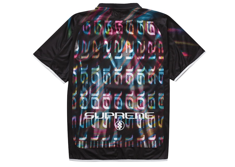Supreme Feedback Soccer Jersey Black 圖 2