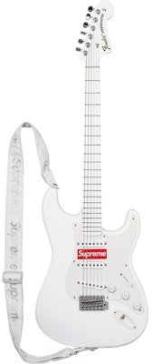 Supreme Fender Stratocaster White Lookbook Supreme Fender Stratocaster White