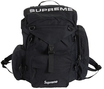 Supreme Tas Ransel Lapangan Hitam SUP-FD-BP-B Buy Supreme Tas Ransel Lapangan Hitam SUP-FD-BP-B