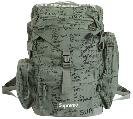 Supreme Field Backpack Olive Gonz Buy Supreme Field Backpack Olive Gonz