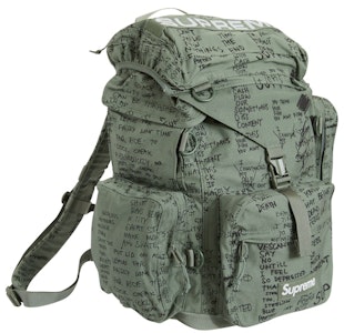 Supreme Ransel Lapangan Olive Gonz SUP-FD-BP-OL Order Supreme Ransel Lapangan Olive Gonz SUP-FD-BP-OL