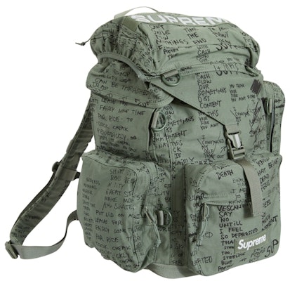 Supreme Field Backpack Olive Gonz Order Supreme Field Backpack Olive Gonz