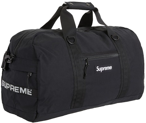 Supreme Field Duffle Bag Black Order Supreme Field Duffle Bag Black