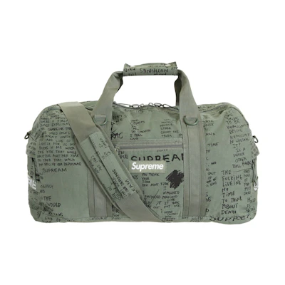 Supreme Field Duffle Bag Olive Gonz