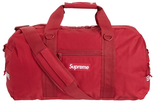 Supreme Field Duffle Bag Red Buy Supreme Field Duffle Bag Red