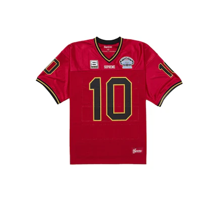 Supreme Find God Football Jersey Red