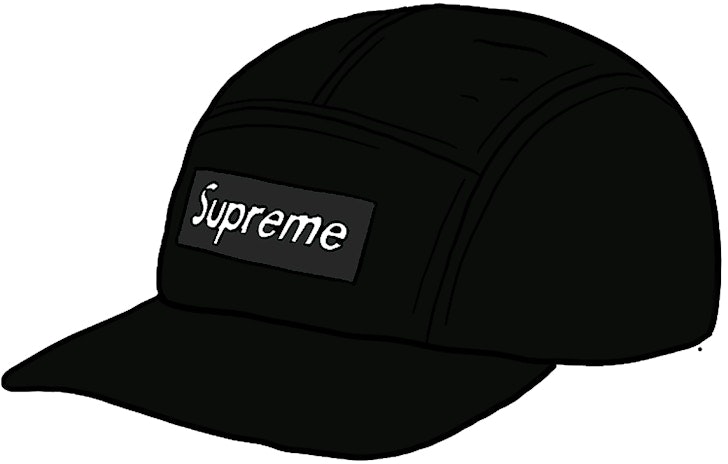 supreme-fine-wale-corduroy-camp-cap-black