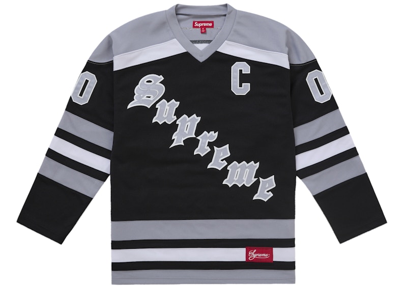 Supreme Fire & Ice Hockey Jersey Black