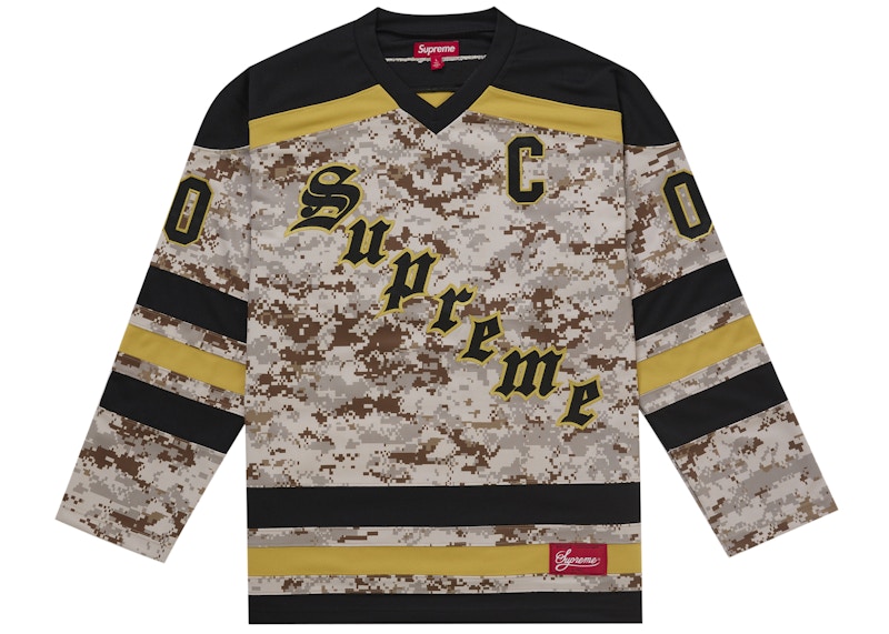 Supreme Fire & Ice Hockey Jersey Digital Camo