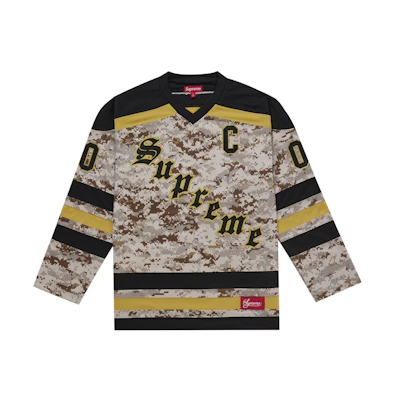 Supreme Fire & Ice Hockey Jersey Digital Camo