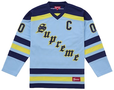 Supreme Fire & Ice Jersi Hoki Biru Muda Buy Supreme Fire & Ice Jersi Hoki Biru Muda