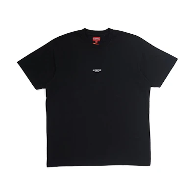 Supreme First & Best Tee Black