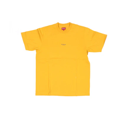 Supreme First & Best Tee Gold