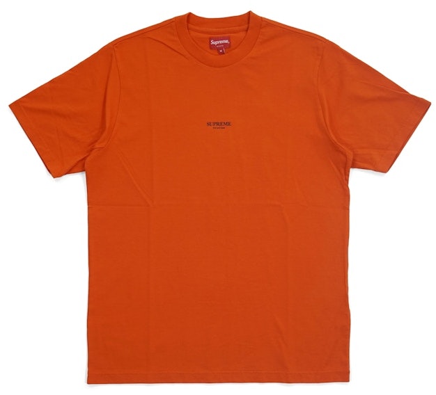 supreme-first-and-best-tee-orange