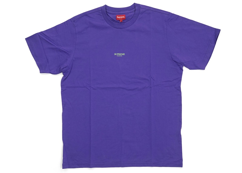 Supreme First & Best Tee Purple