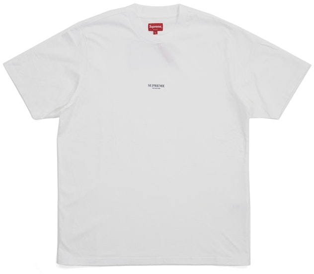 supreme-first-and-best-tee-white