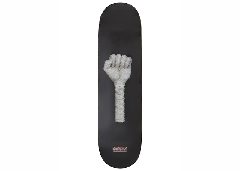 Supreme Fist Skateboard Deck Black