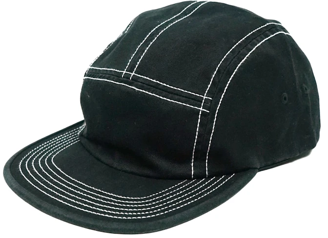 supreme-fitted-rear-patch-camp-cap-black
