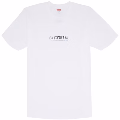 Supreme 五大区白色短袖T恤 Buy Supreme 五大区白色短袖T恤