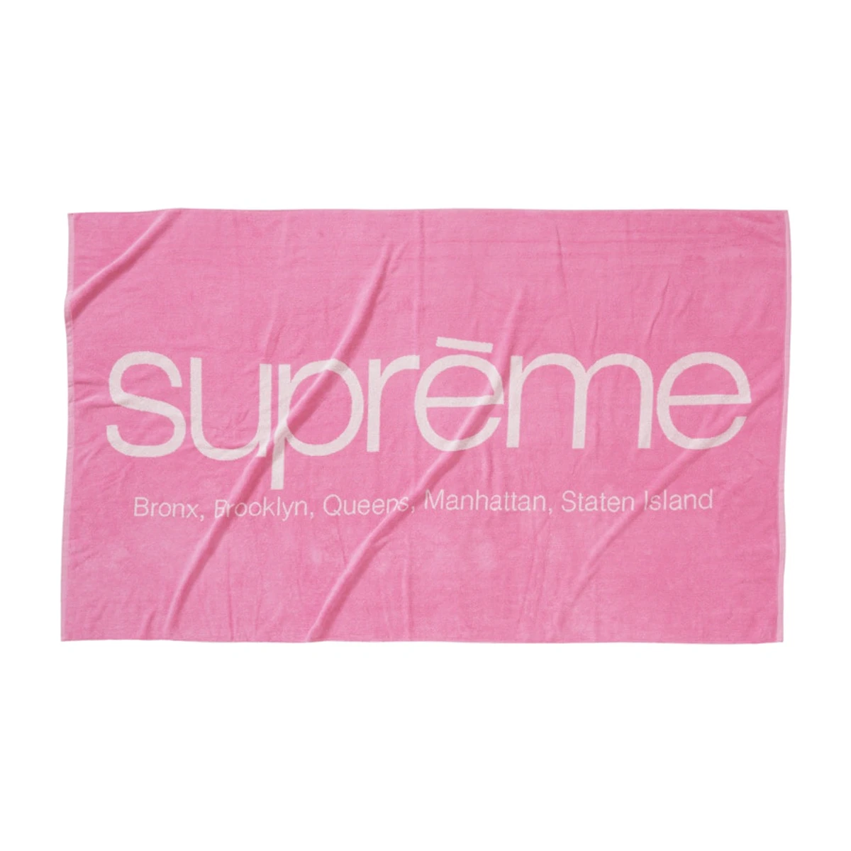 Buy Supreme Five Boroughs Towel Pink - Novelship Buy Supreme Five Boroughs Towel Pink - Novelship
