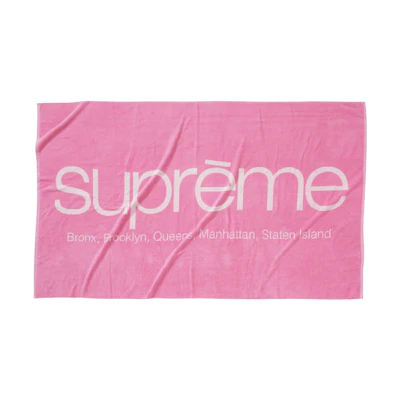 Supreme Five Boroughs Towel Pink
