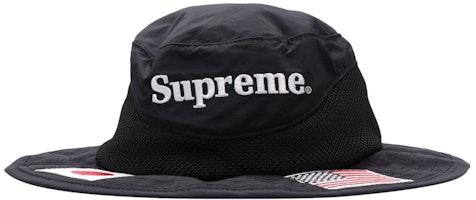 Supreme Flags Boonie Black Supreme Flags Boonie Black