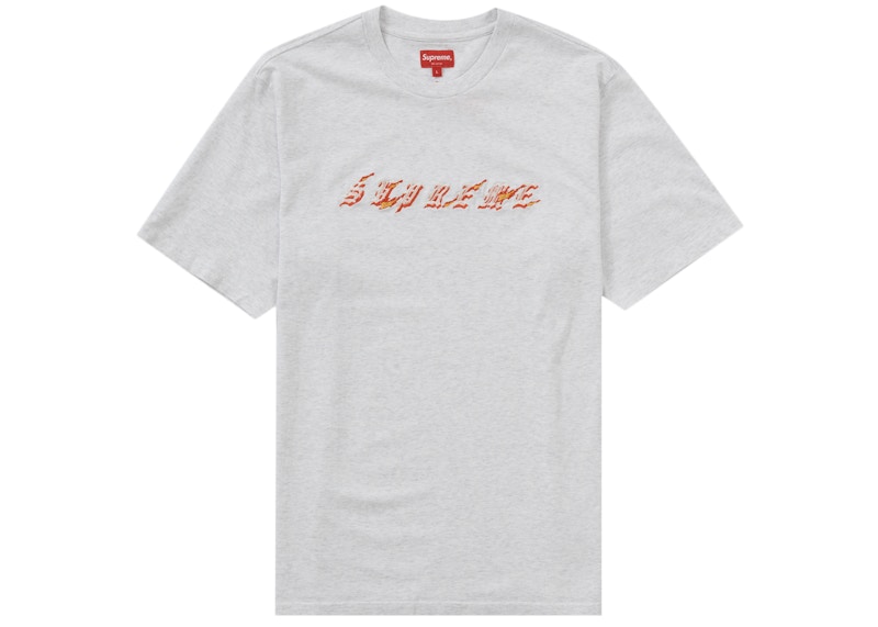 Supreme Flames S/S Top (SS22) 'Ash Grey'
