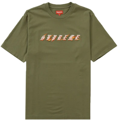 至尊火焰短袖上衣 (SS22) '橄欖綠' Buy 至尊火焰短袖上衣 (SS22) '橄欖綠'