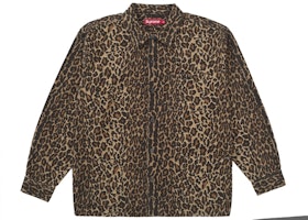 Supreme Flannel Pajama Shirt Leopard Supreme Flannel Pajama Shirt Leopard