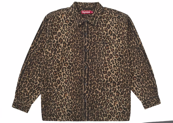 Supreme 法兰绒睡衣衬衫 豹纹 Buy Supreme 法兰绒睡衣衬衫 豹纹