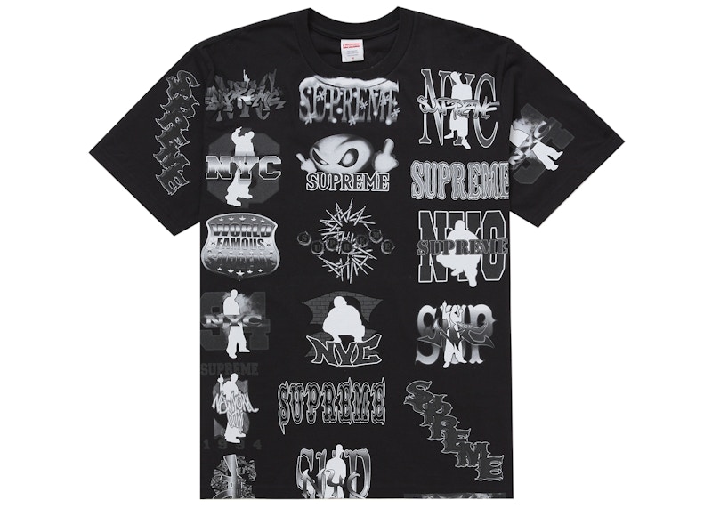 Supreme Flash Tee Black