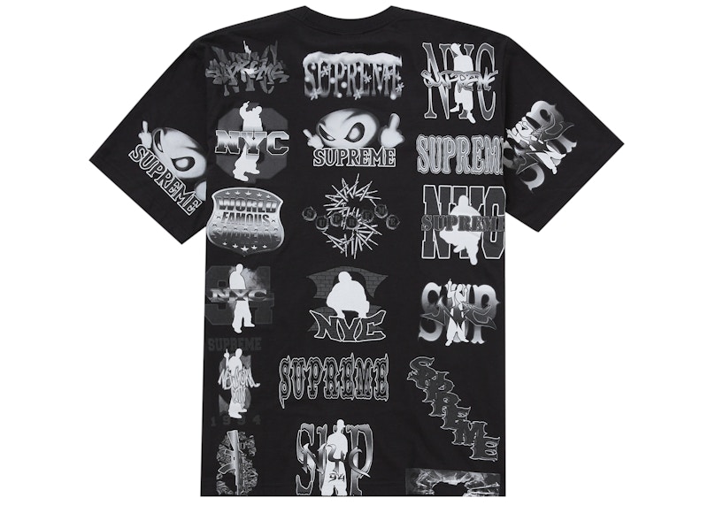 Supreme Flash Tee Black 圖 2