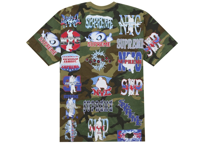 Supreme Flash Tee Woodland Camo 圖 2