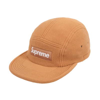 Supreme Fleece Pullcord Camp Cap Brown
