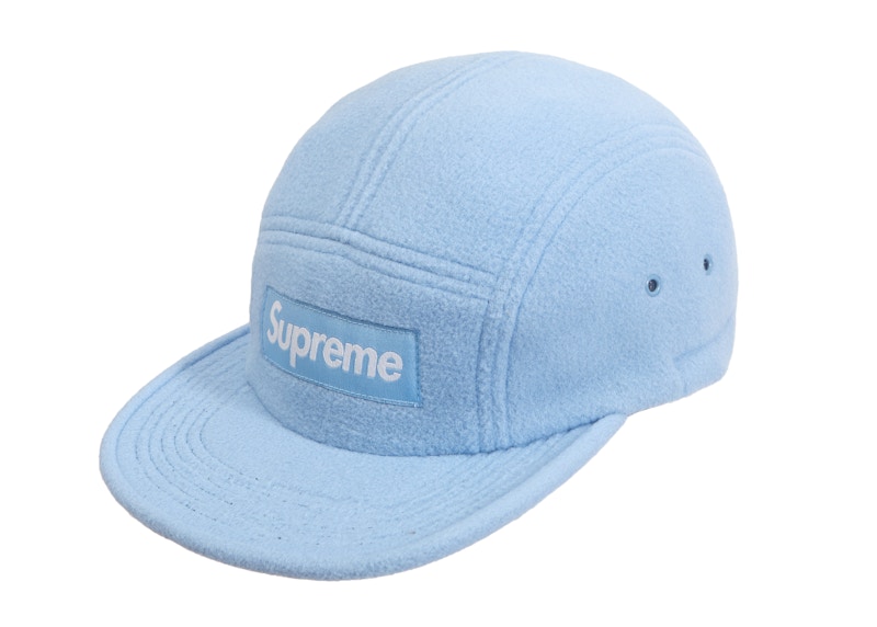 Buy シュプリーム フリース プルコード キャンプキャップ (ライトブルー)
