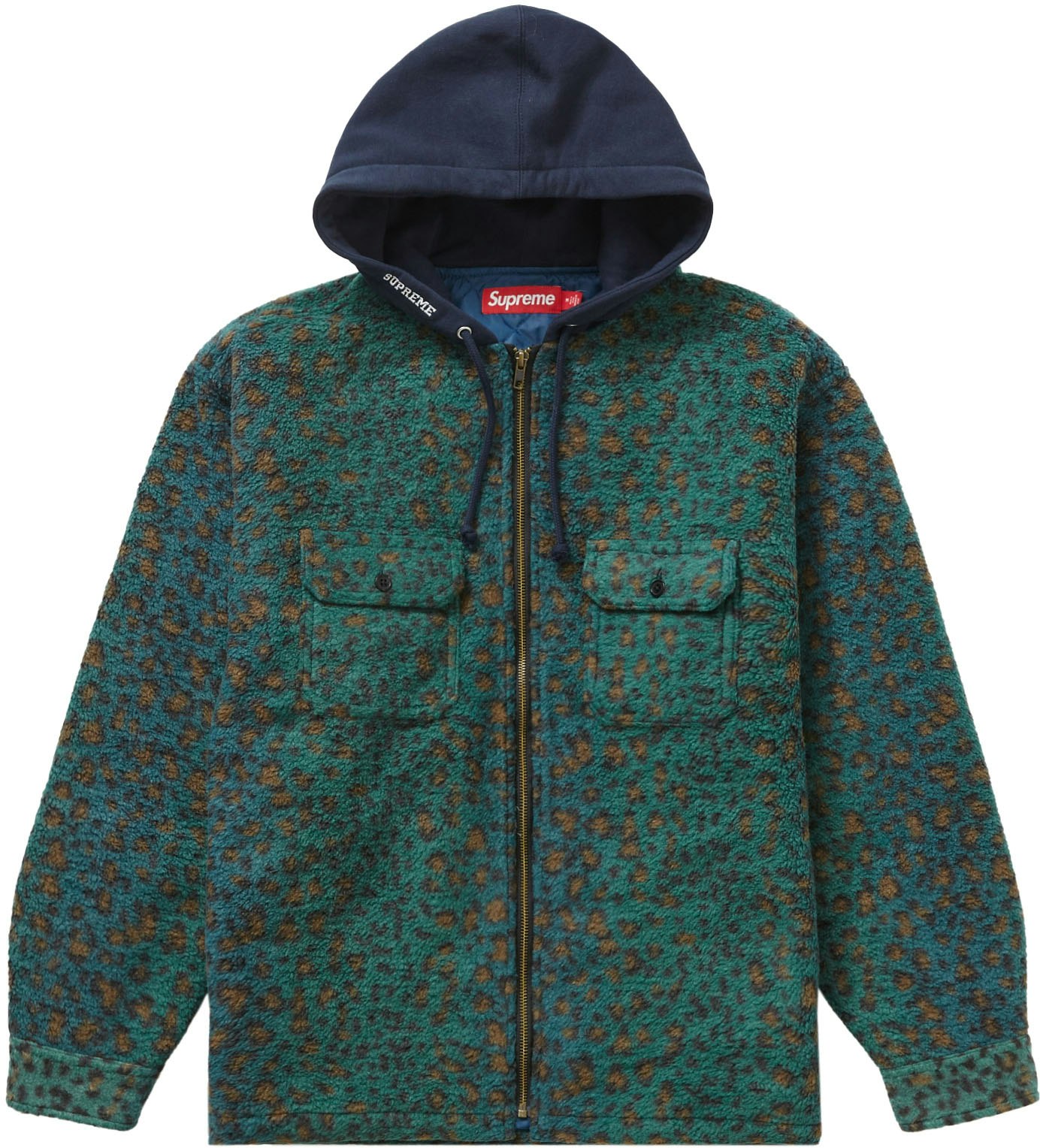 Supreme sales hooded shirt